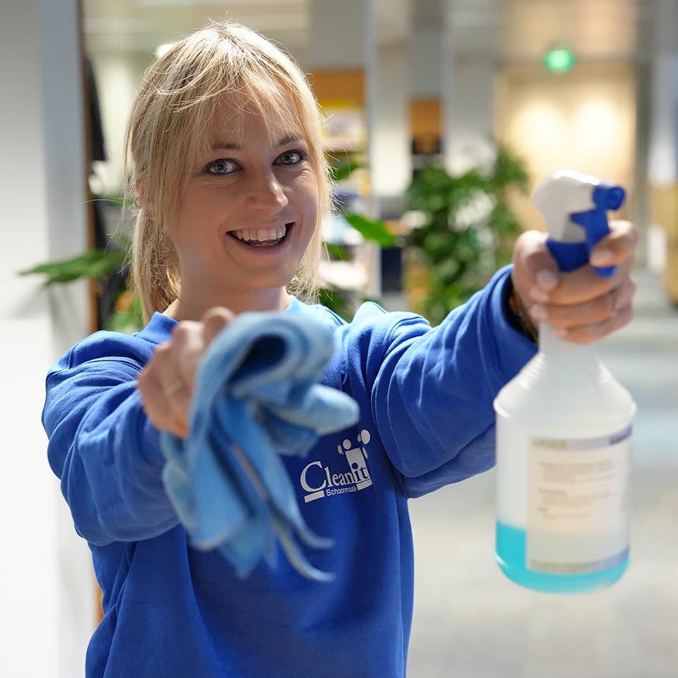 vriendelijke schoonmakers